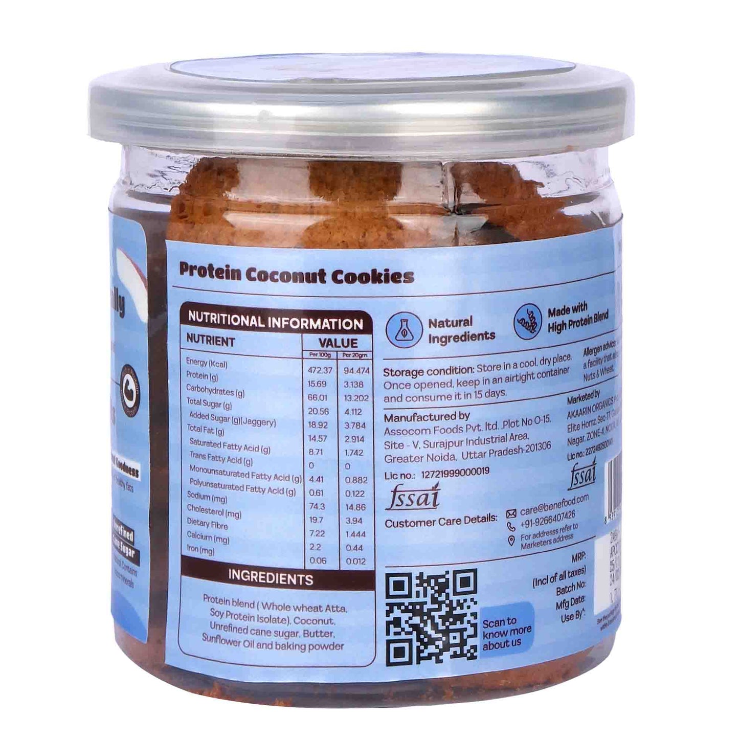 Protein Coconut Cookies