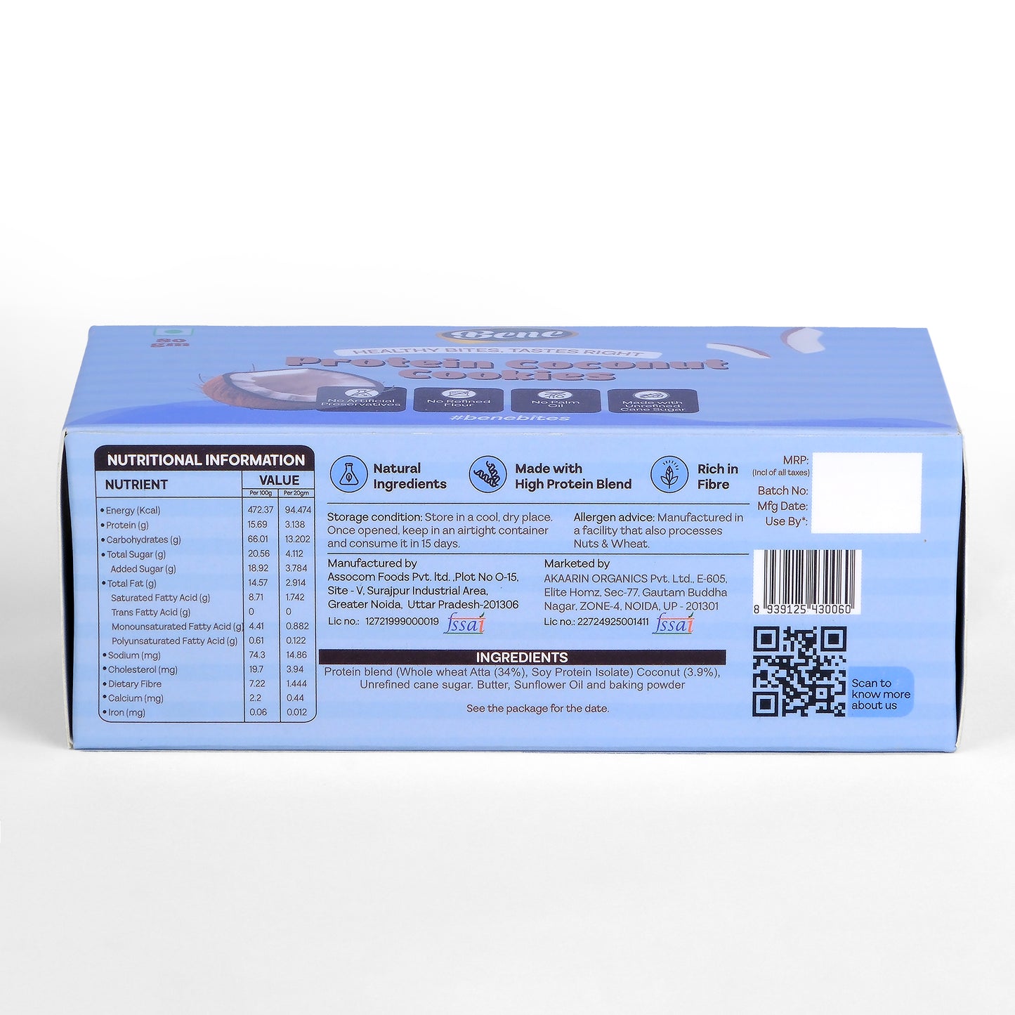 Protein Coconut Cookies