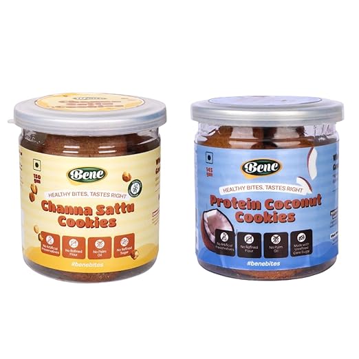 PROTEIN COMBO - Chana sattu & Protein Cookies