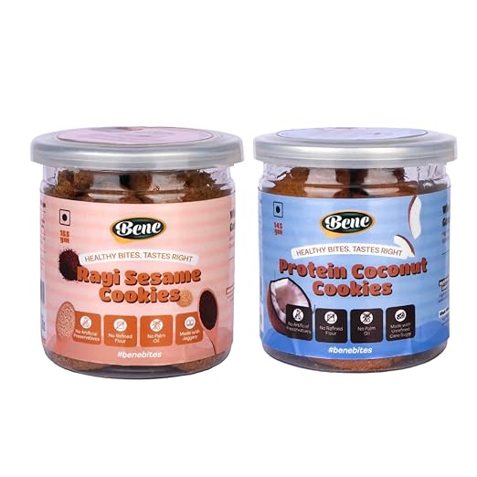 HI FIBER COMBO - Ragi Sesame & Protein Cookies